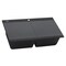 Ruvati 34" Topmount Workstation Ledge Granite Composite Kitchen Sink, Blk RVG1350BK - alternate 10
